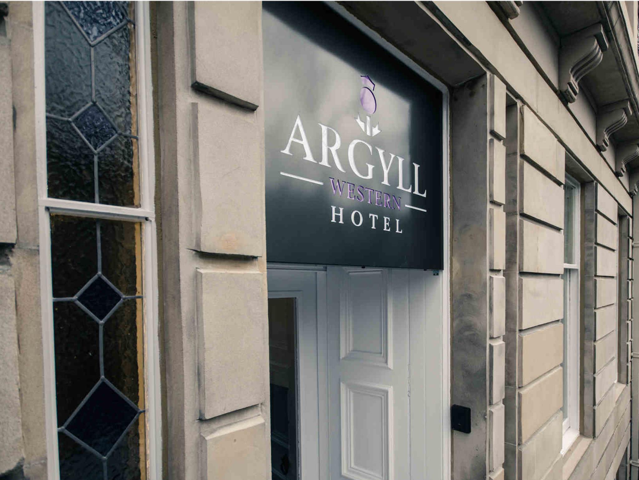 Argyll Western Hotel Глазго Екстер'єр фото